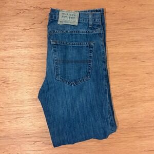 Tommy Hilfiger Freedom Jean Mens 31x32 Straight Leg Medium Wash Blue Denim Pants